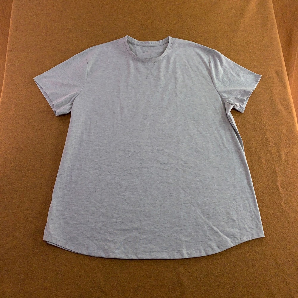 Unbranded Womens 4XL Gray Short Sleeve Crewneck T-Shirt New